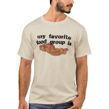 Bacon ist mein Lieblings-Food-Group-T - Shirt