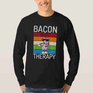 Bacon ist meine Therapie Vintag Bacon Whisperer Ba T-Shirt