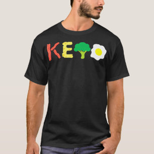 Bacon Käse Broccoli Ei Keto Diät Ketosis  T-Shirt