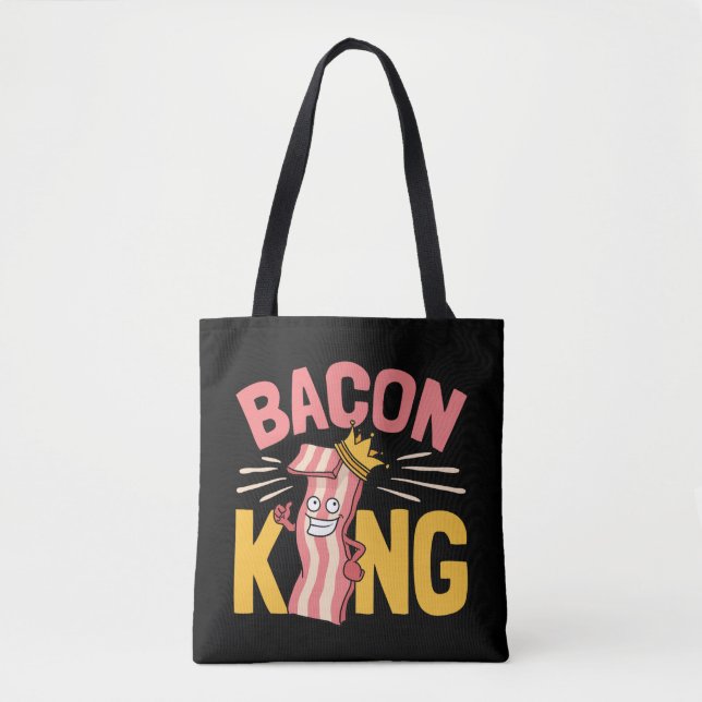 Bacon King Liebhaber Männer Tasche (Vorderseite)