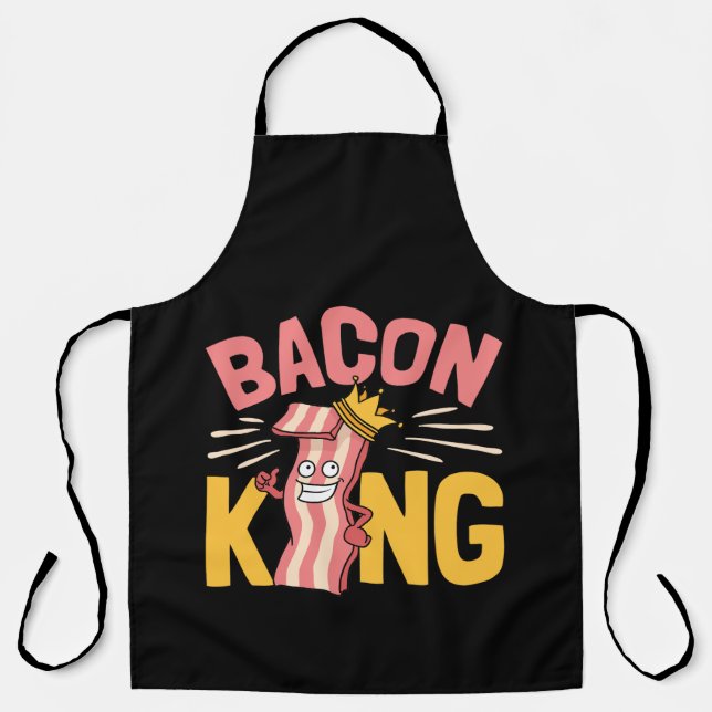 Bacon King Lover Men Schürze (Vorderseite)