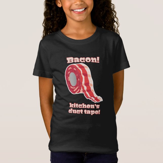Bacon... Küchenschnecke! T-Shirt (Vorderseite)