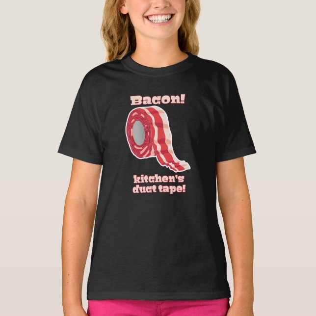 Bacon... Küchenschnecke! T-Shirt (Vorderseite)
