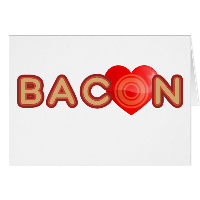 Bacon LIEBE (Vorderseite (Horizontal))