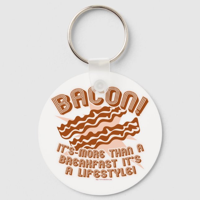 Bacon Lifestyle Schlüsselanhänger (Vorderseite)
