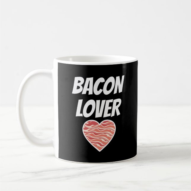 Bacon Lover Funny bacon Kaffeetasse (Links)
