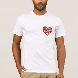 Bacon Lover Herz gehört zum Bacon Funny T-Shirt