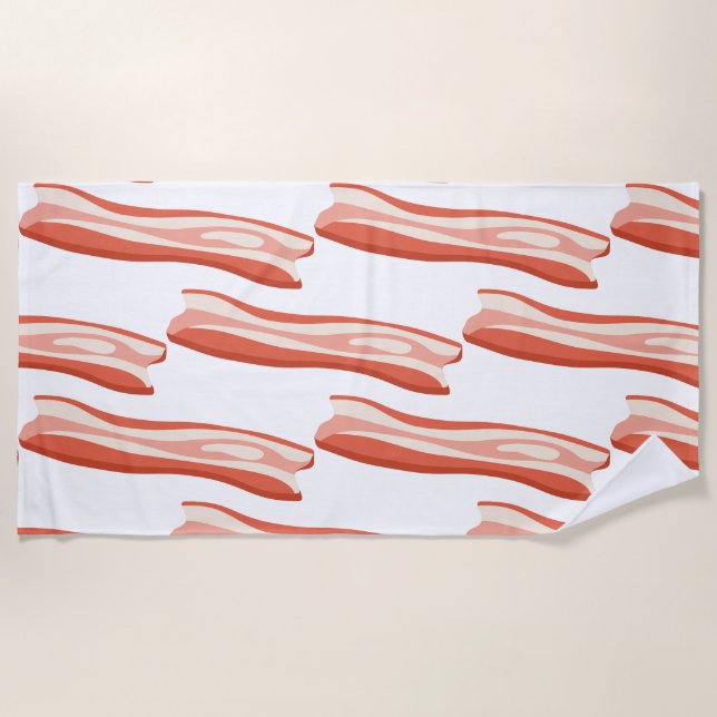 Bacon Me Crazy Handtuch (Vorderseite)