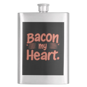 Bacon My Heart Flachmann