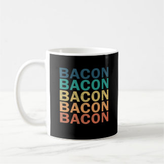 Bacon Name Bacon Vintag Retro Bacon Name Element Kaffeetasse
