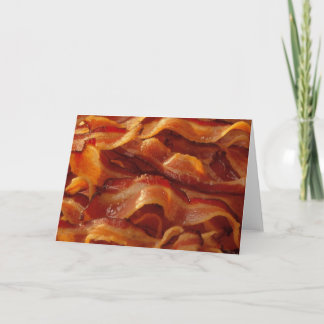 Bacon Note Card Karte