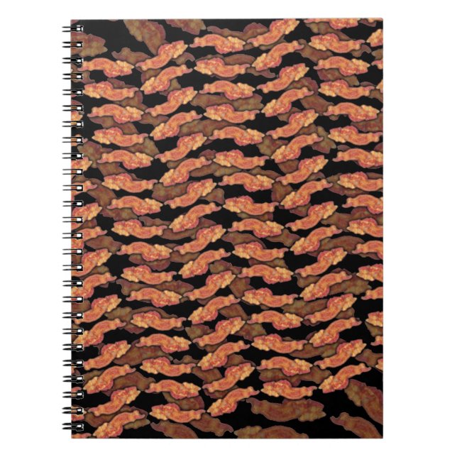 Bacon Pattern Notizblock (Vorderseite)
