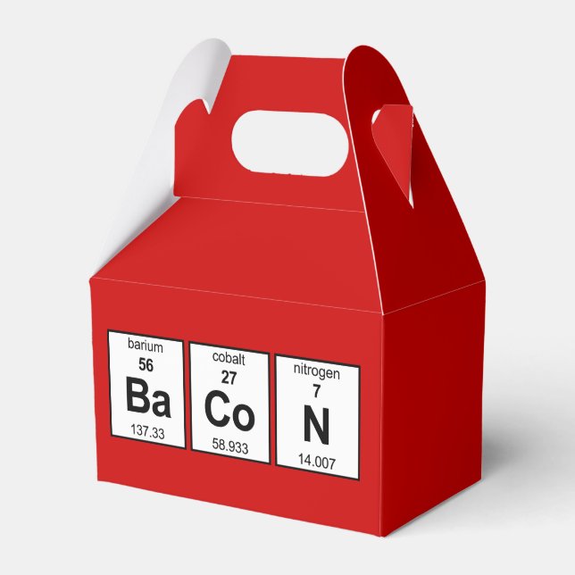 BaCoN Periodische Tabelle Geschenkschachtel (Vorderseite)