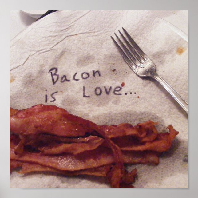 Bacon Poster (Vorne)