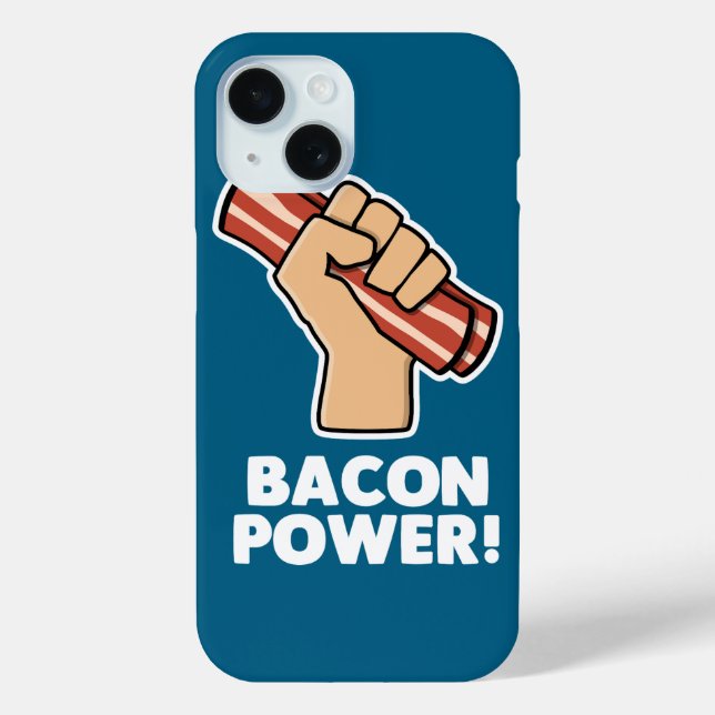 Bacon Power Case-Mate iPhone Hülle (Rückseite)