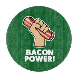 Bacon Power Schneidebrett