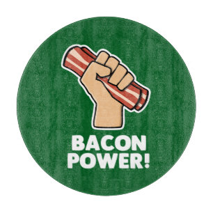 Bacon Power Schneidebrett