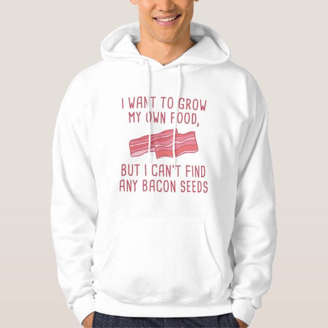 Bacon Seeds Hoodie (Vorderseite)