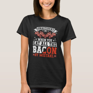 Bacon Sndisaster Bacon Pig Schweinefleisch Spaß Mä T-Shirt