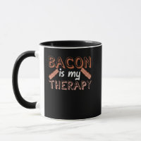 Bacon Sprichwort Joke Therapie Fleisch Schweinefle