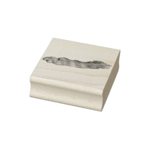 Bacon Strip Gummistempel