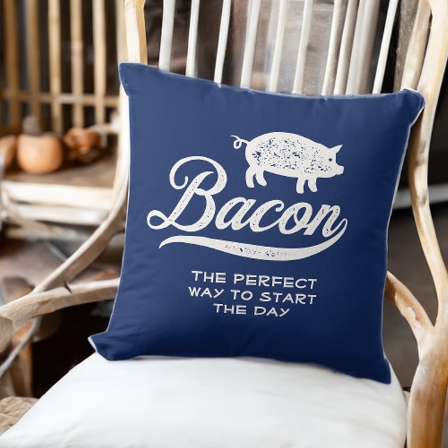 Bacon The Perfect Way, um den Fleischfresser des T Kissen (Von Creator hochgeladen)
