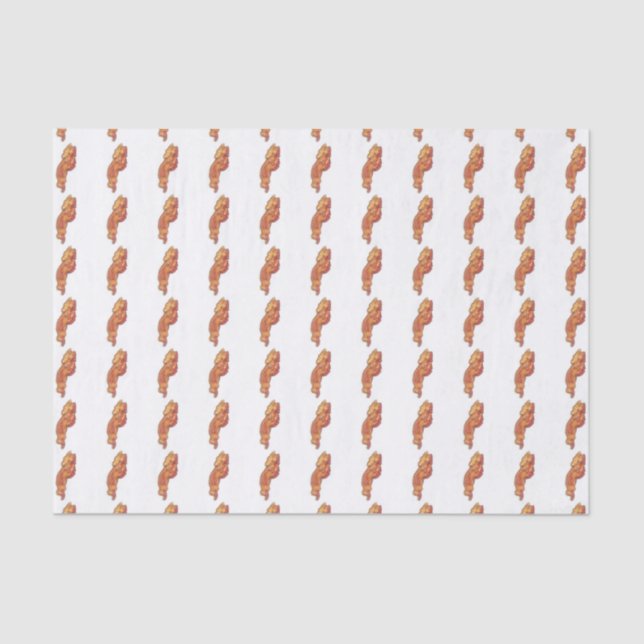 Bacon Tissue Paper Seidenpapier (Vorderseite)