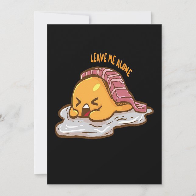 Bacon und Ei zum Spaß | Perfektes Geschenk für Sch (Vorderseite)