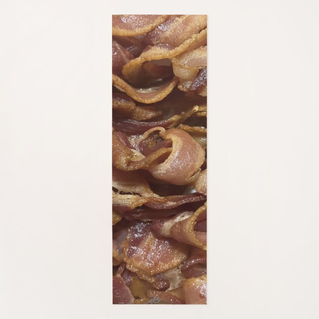 Bacon Yogamatte (Vorderseite)