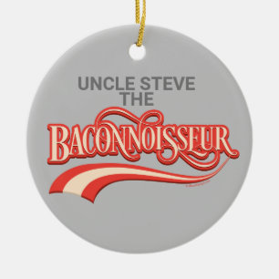 Baconnoisseur (Bacon Liebhaber) Keramik Ornament