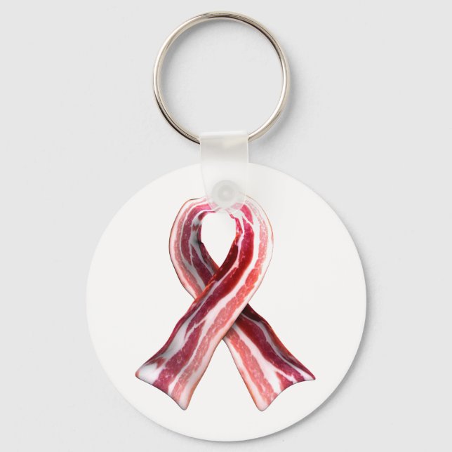 BaconRibbon Schlüsselanhänger (Vorderseite)