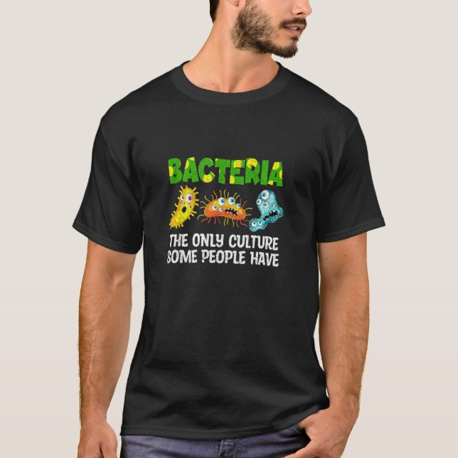 Bacteria Culture Biologist Microbiology Labrador B T-Shirt (Vorderseite)