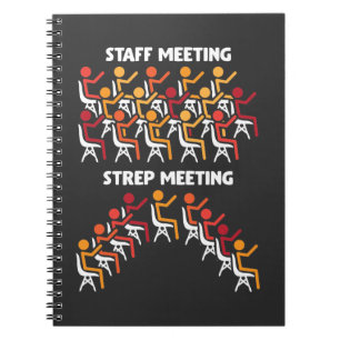 Bacteria Science Stream Meeting Mikrobiologie Notizblock