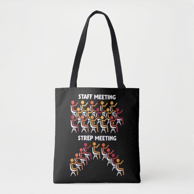 Bacteria Science Stream Meeting Mikrobiologie Tasche (Vorderseite)