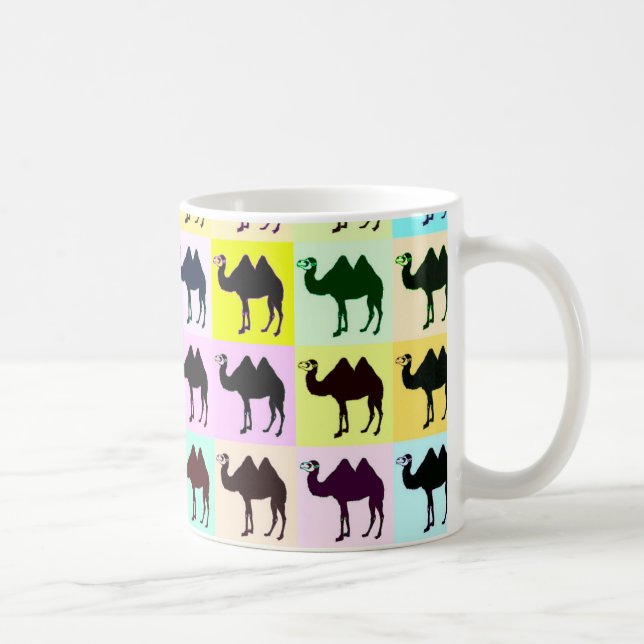 Bactrian Kamel geht Pop-Tasse Kaffeetasse (Rechts)