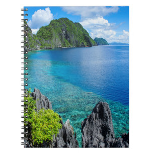 Bacuit-Archipel-Landschaft Notizblock
