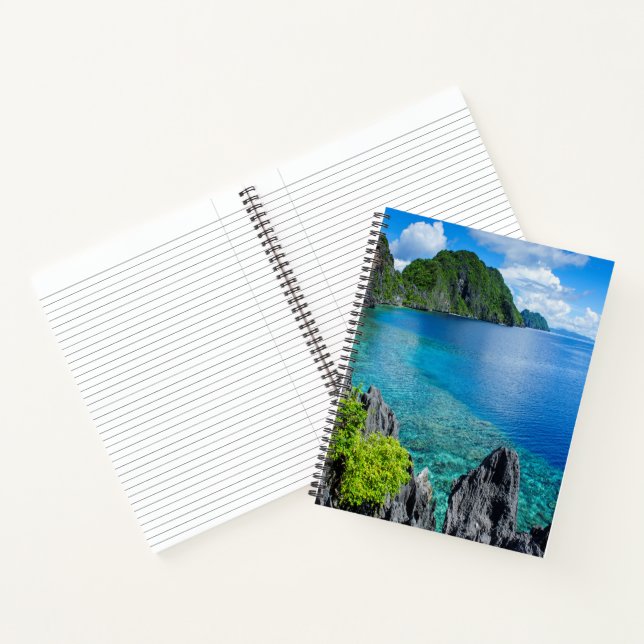 Bacuit Archipelago Seascape Notizbuch (Innenseite)