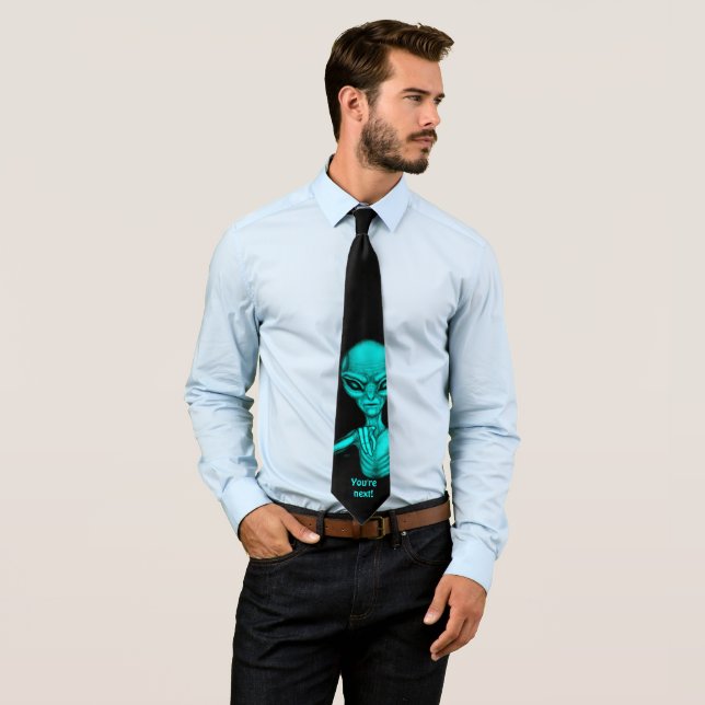 Bad Alien , You're next ! Krawatte (Beispiel)