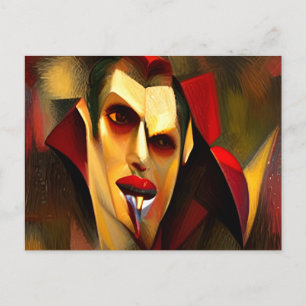 Bad Art #4: Merkwürdige Vampire-Postkarte Postkarte