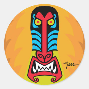 BAD ASS BABOON STICKER