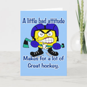 Bad Attitude Card Karte