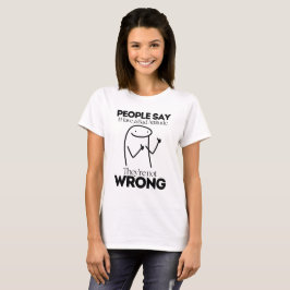Bad Attitude Graphic T-Shirt - Funny Quote Shirt