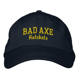 Bad AxeHigh School bestickter Baseballhut Bestickte Baseballkappe