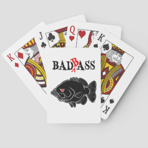 Bad Bass Playing Cards Spielkarten