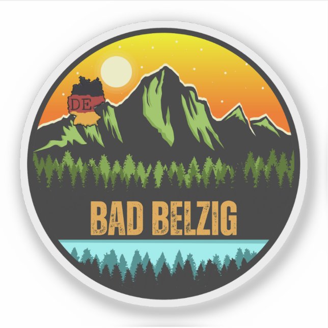 Bad Belzig, Deutschland Aufkleber (Vorderseite)
