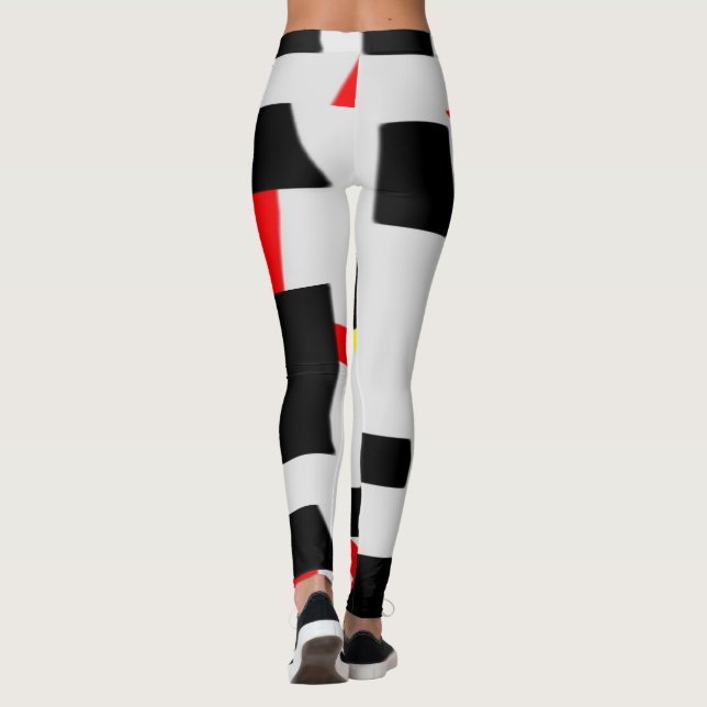 Bad Black leggings horizontaux (Dos)