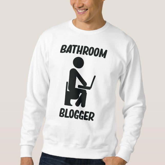 Bad Blogger Sweatshirt (Vorderseite)