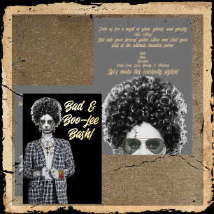 Bad & Boo-jee Bride Foil Einladung