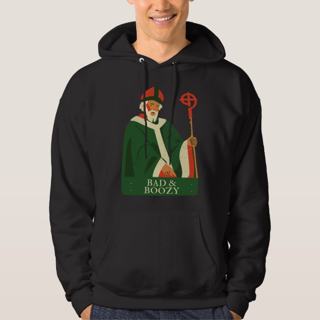 Bad & Boozy  4 Hoodie (Vorderseite)