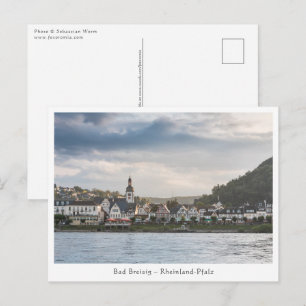 Bad Breisig Deutschland Postkarte